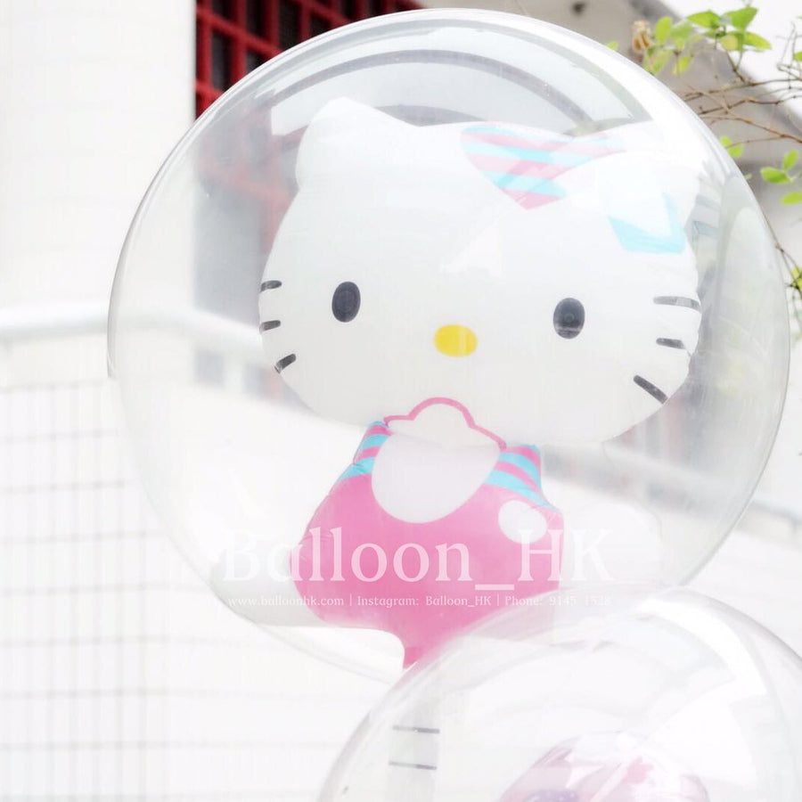 畢業氣球束 8 - Hello Kitty