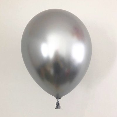 11&quot; 金屬面橡膠氣球