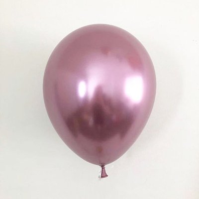 11&quot; 金屬面橡膠氣球