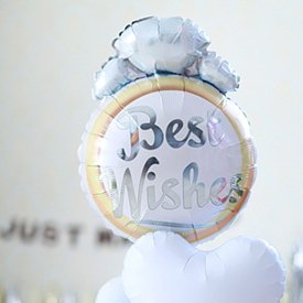 W21 Best Wishes Ring -白色