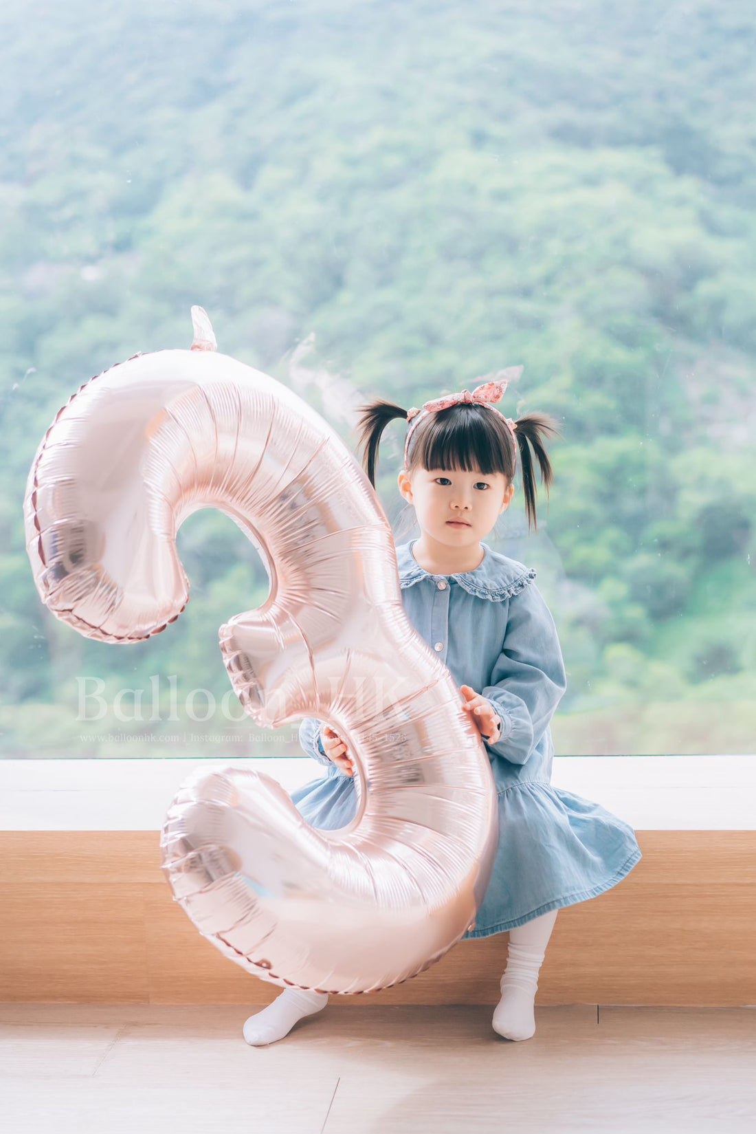 玫瑰金氣球｜數字氣球｜錫紙氣球 | Balloon HK  