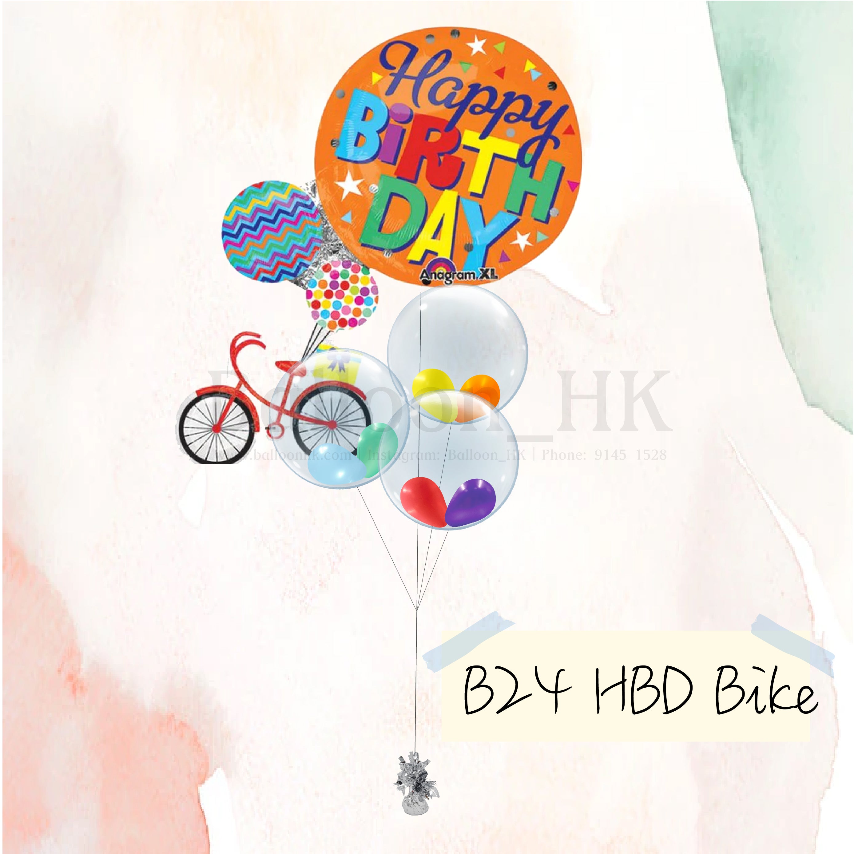 生日氣球束 51
