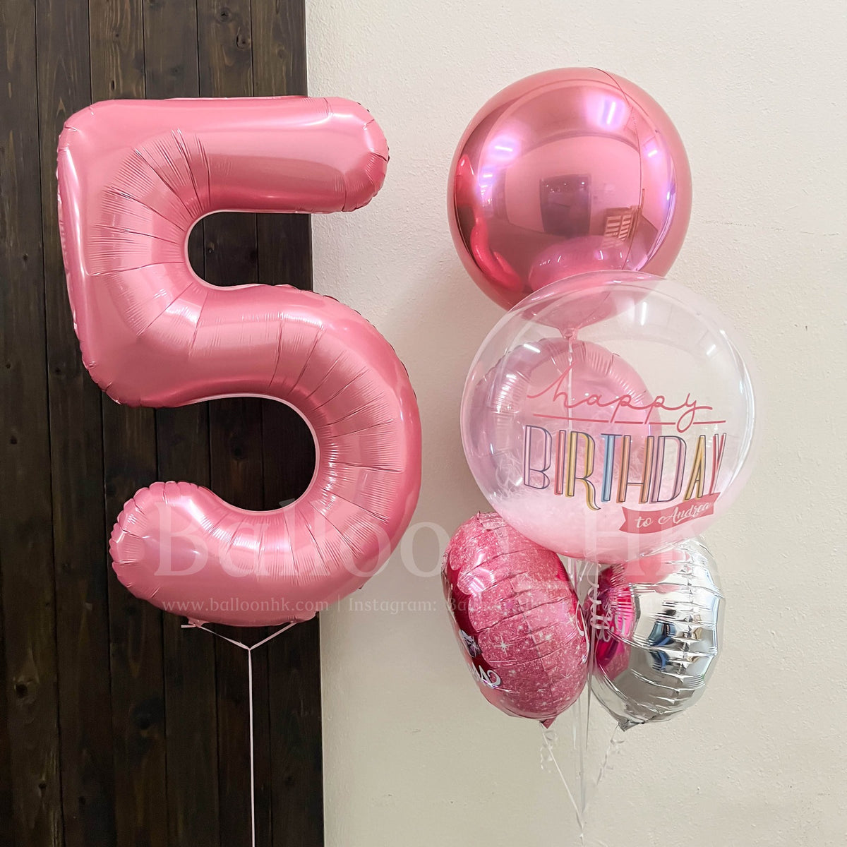 童趣風格生日氣球｜數字氣球｜居家派對儀式感