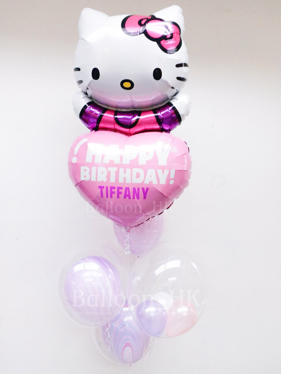 Hello Kitty 氣球束 3