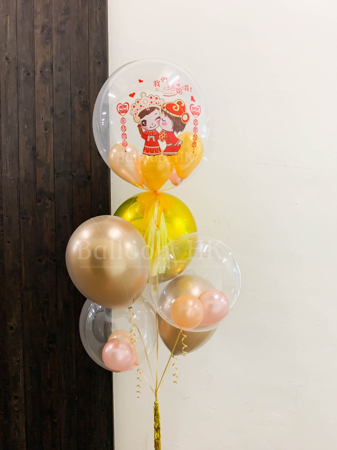 婚禮氣球束 28