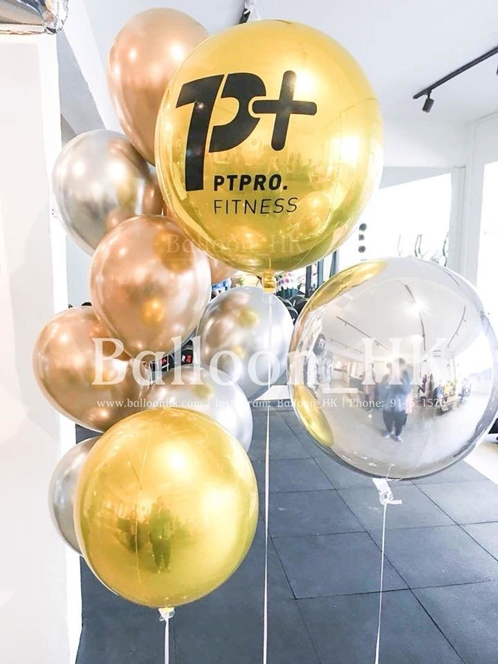 11&quot; 金屬面橡膠氣球