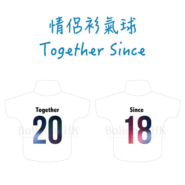 彩印 Template - 情侶Tee