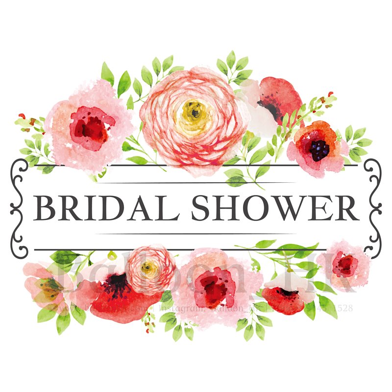 Bridal Shower-Template6-Watercolor Flower
