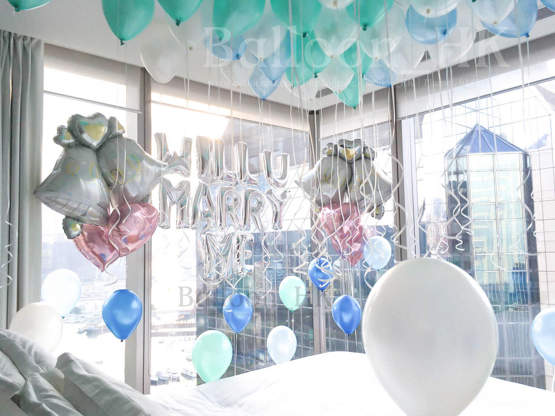 求婚氣球佈置套裝 5