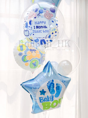 Baby氣球束 9 (3天預訂)