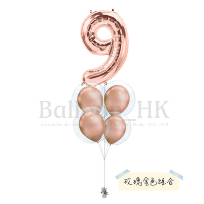 Baby氣球束 12