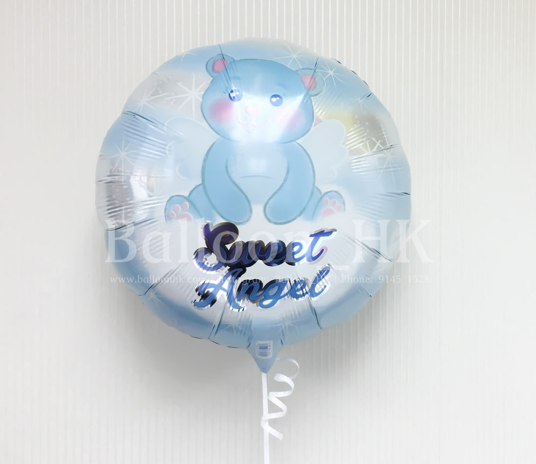 男仔啤啤熊｜氫氣球｜氦氣球｜錫紙氣球| BalloonHK 