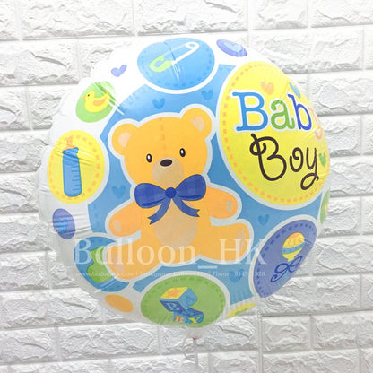 男仔啤啤熊｜氫氣球｜氦氣球｜錫紙氣球| BalloonHK 