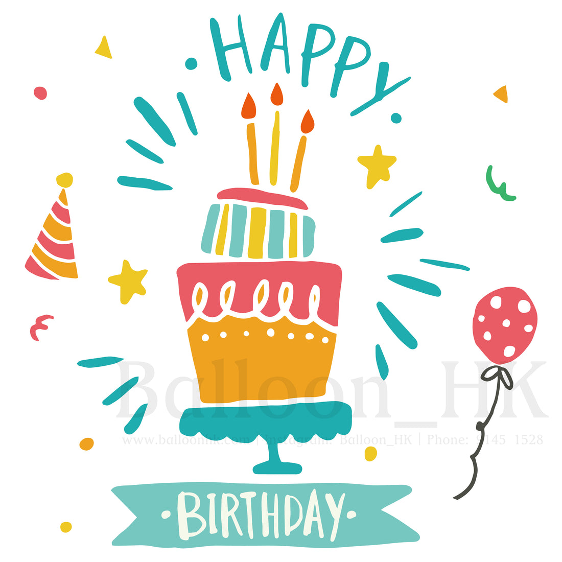 Birthday-Template16-HBD Cake