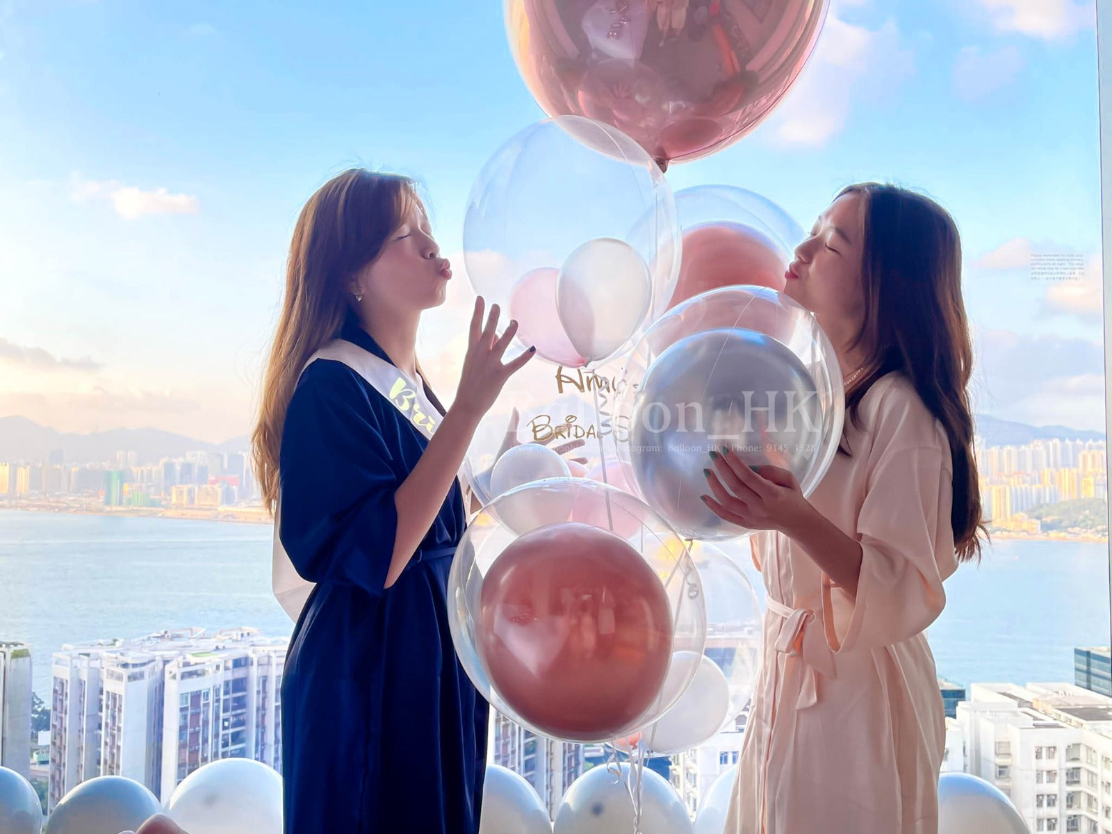 婚前派對氣球｜bridal shower佈置｜bridal shower氣球｜ BalloonHK