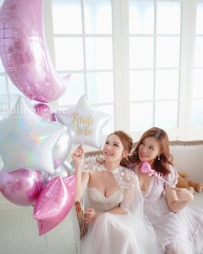 婚前派對氣球｜bridal shower佈置｜bridal shower氣球｜ BalloonHK