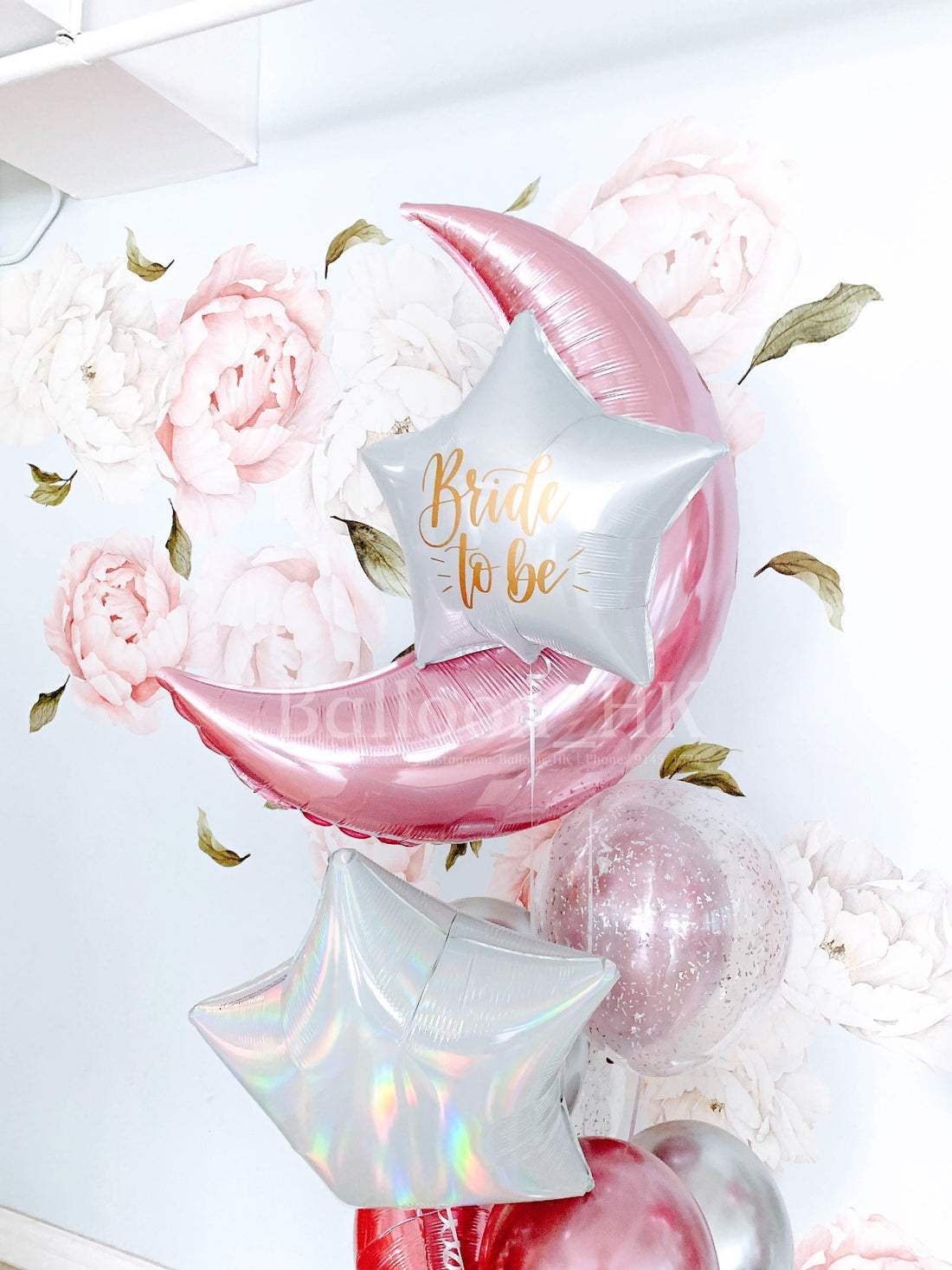 婚前派對氣球｜婚前派對拍攝｜bridal shower氣球｜ Balloon HK