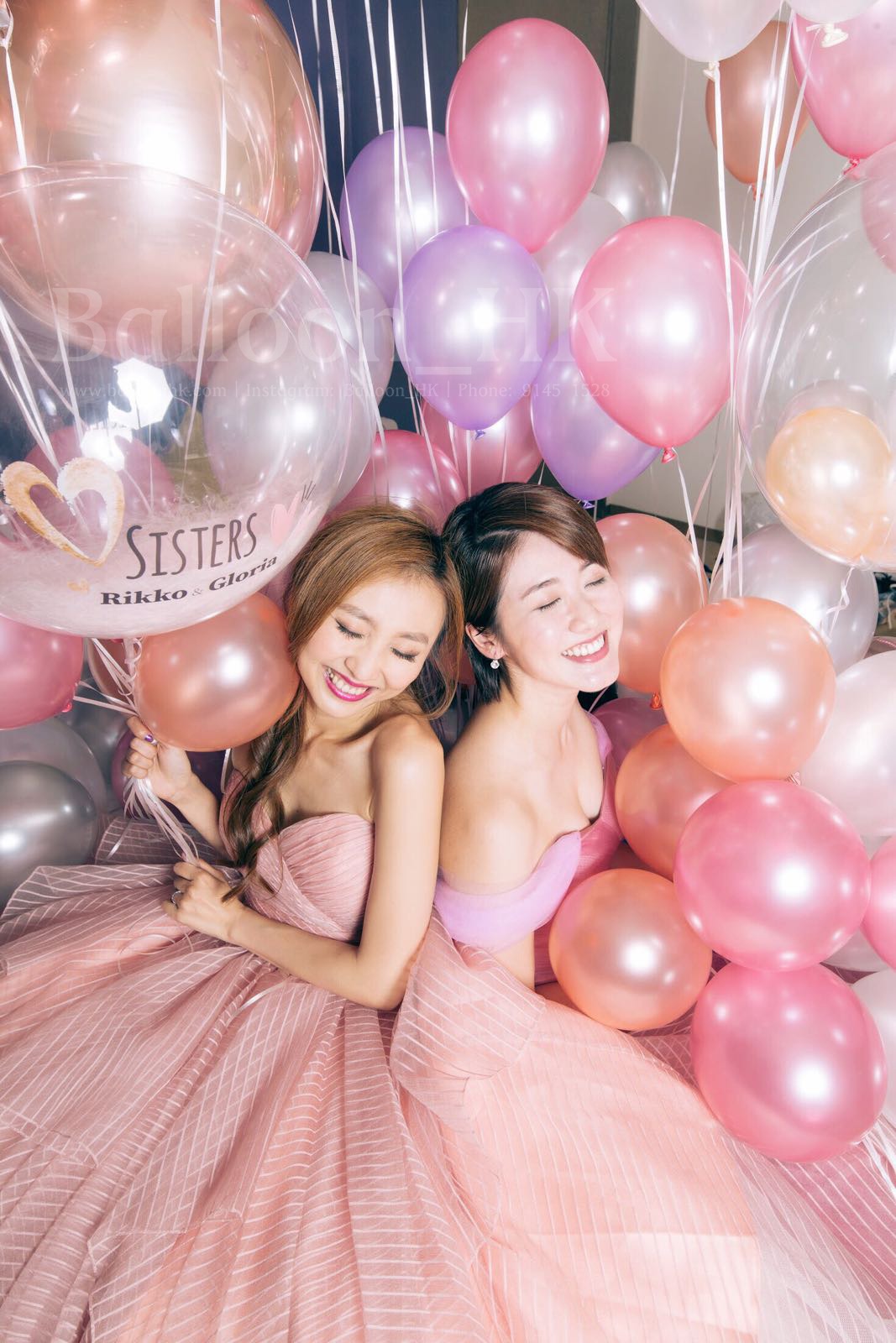 婚前派對氣球|bridal shower佈置|bridal shower氣球| Balloon HK