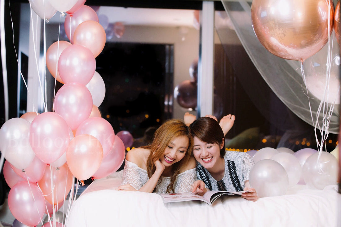 婚前派對氣球｜bridal shower拍攝｜bridal shower氣球｜ BalloonHK