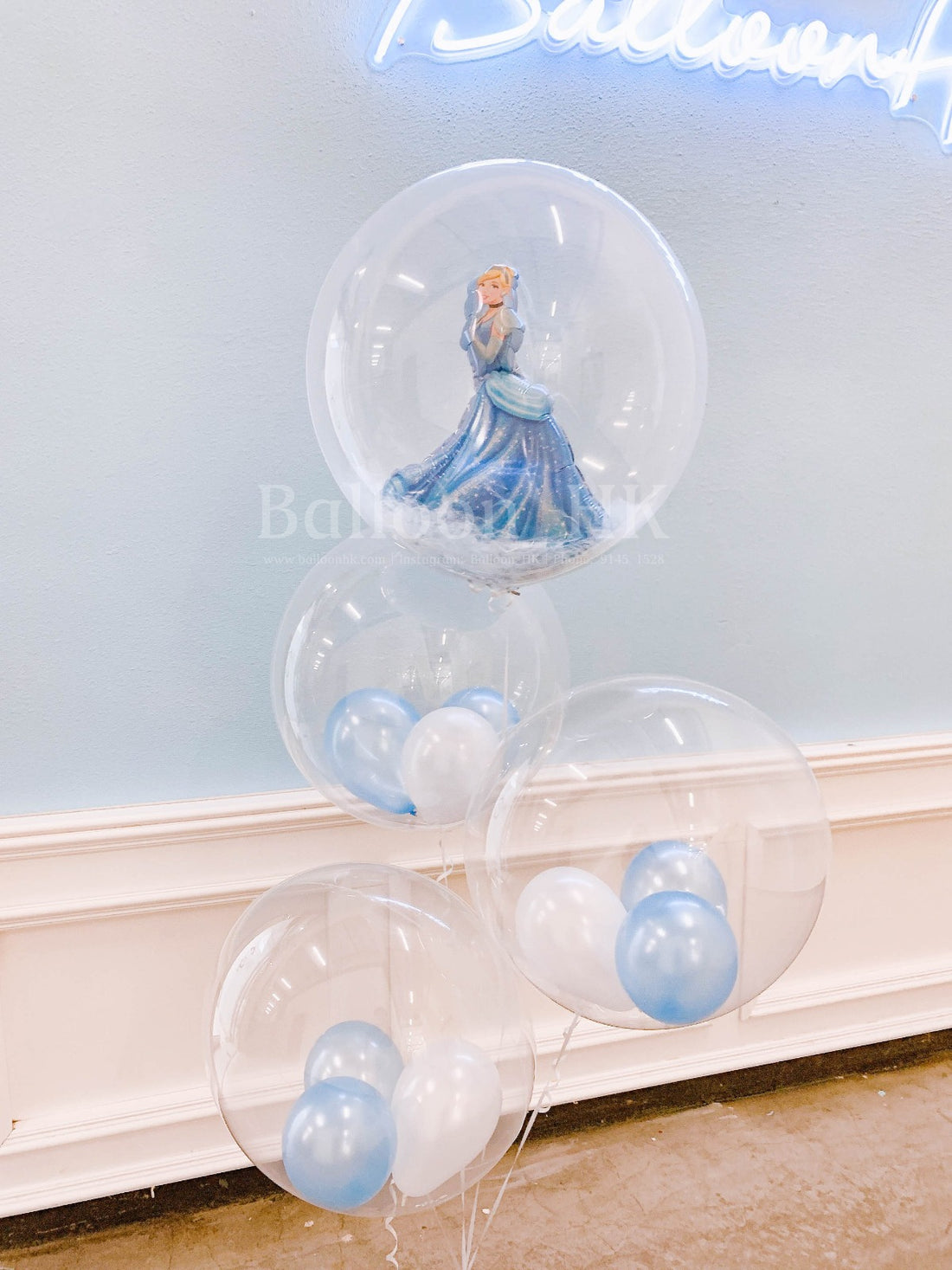迪士尼公主氣球 ｜兒童派對氣球｜卡通氣球｜Balloon HK