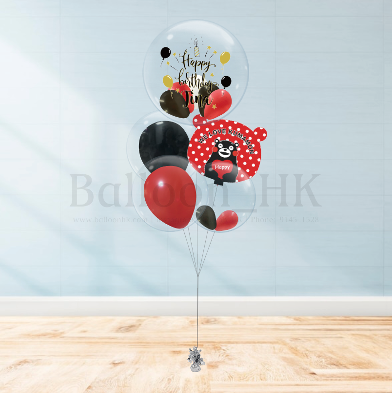 熊本熊氣球｜兒童生日氣球｜卡通氣球｜Balloon HK
