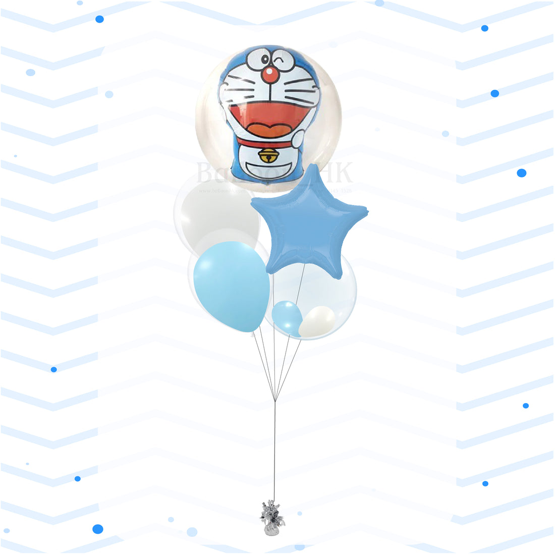 哆啦A夢氣球｜兒童派對氣球｜卡通氣球｜BalloonHK