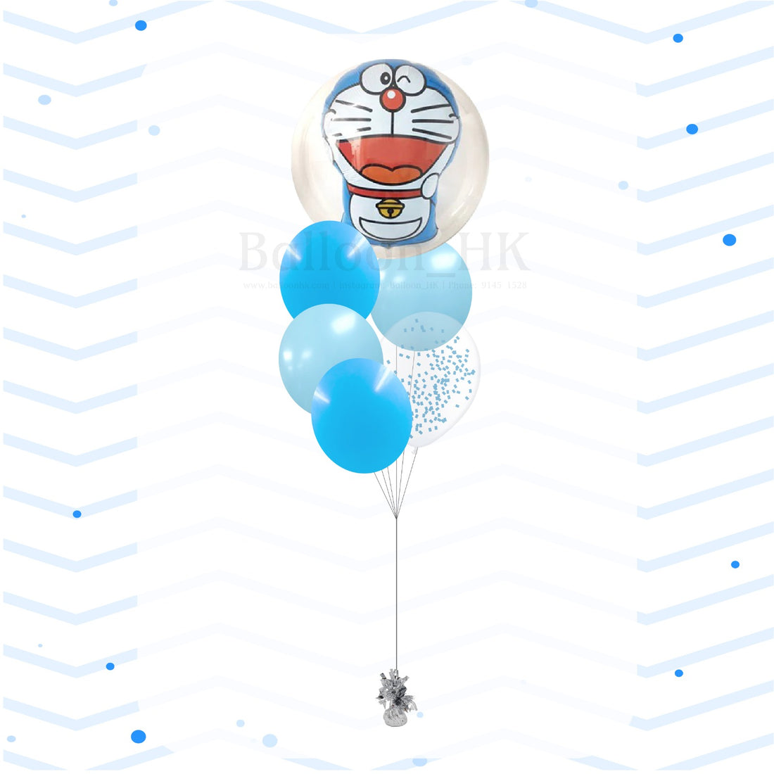 哆啦A夢氣球｜兒童派對氣球｜卡通氣球｜Balloon HK