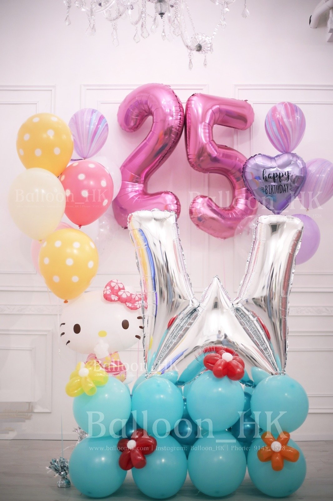 Hello Kitty氣球｜生日氣球｜卡通氣球｜Balloon HK