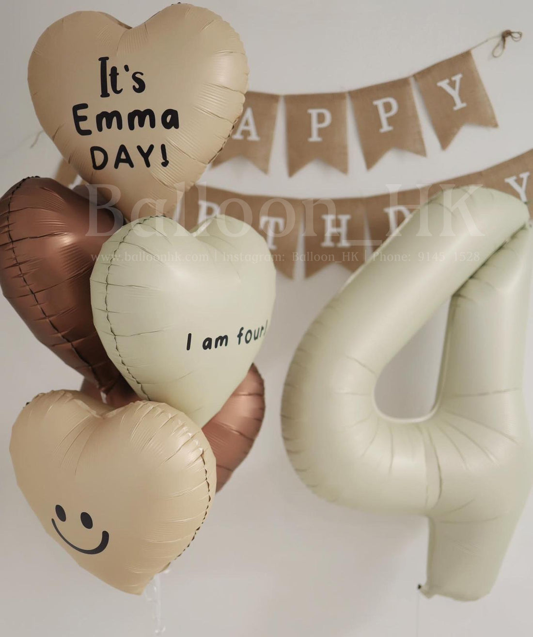 兒童生日氣球|生日派對|Party佈置|BalloonHK