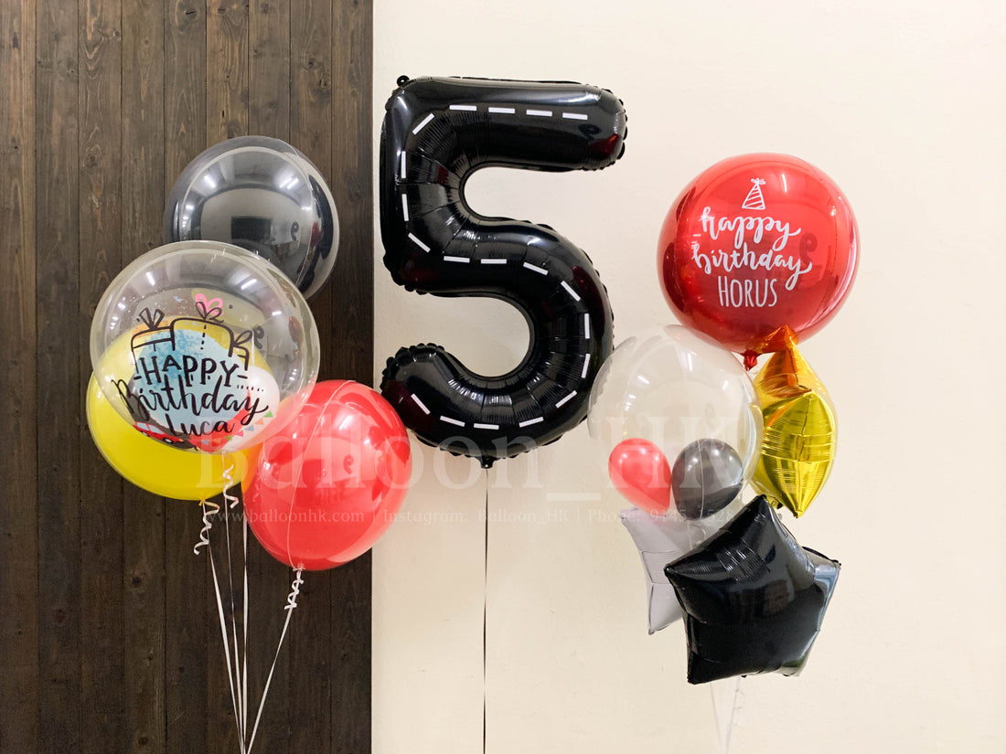 生日氣球|生日派對|Party佈置|BalloonHK