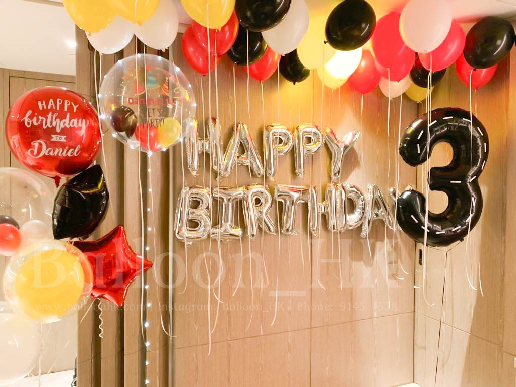 兒童生日氣球|派對氣球|車主題佈置|BalloonHK