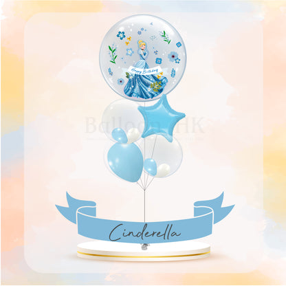 Cinderella 氣球束 6