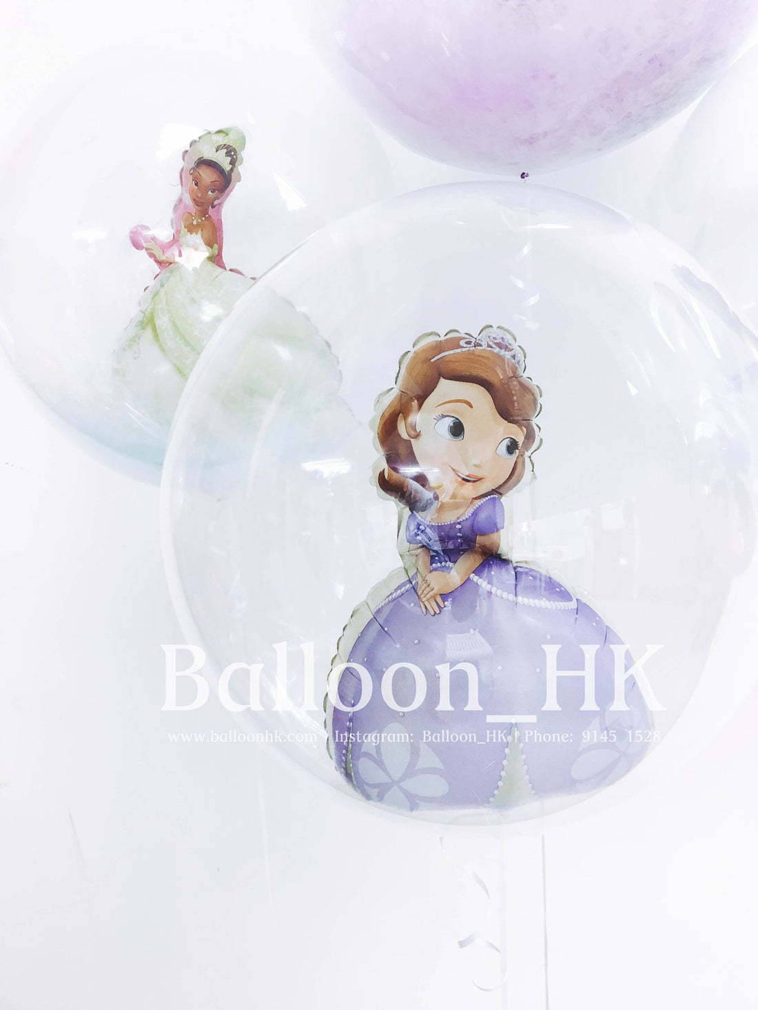 公主氣球｜兒童派對氣球｜卡通氣球｜BalloonHK