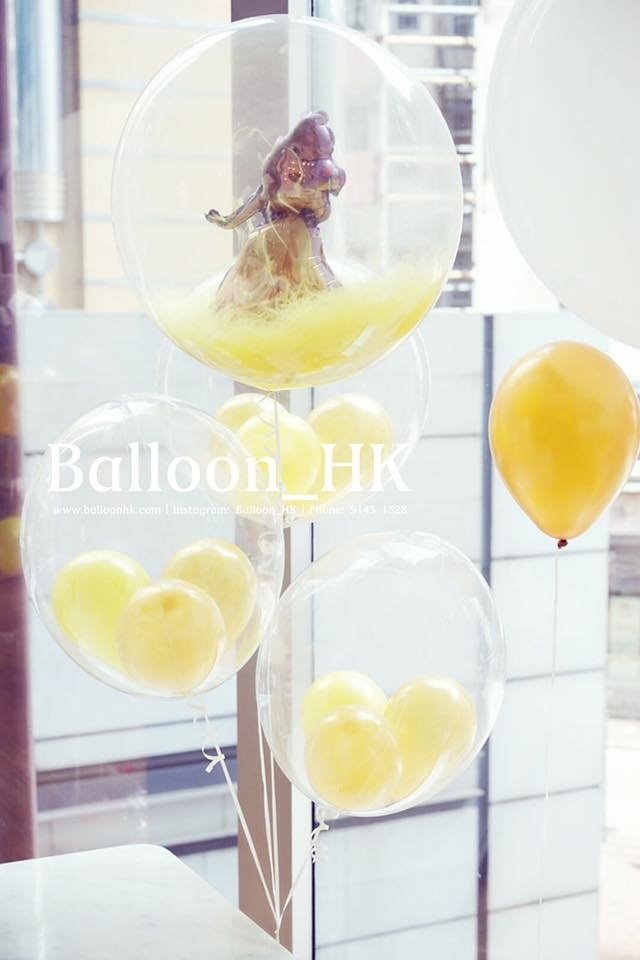 公主氣球｜兒童派對氣球｜卡通氣球｜BalloonHK