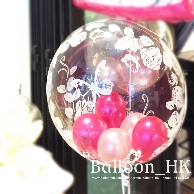 水晶波中波｜小氣球｜ BALLOON HK 氣球專門店