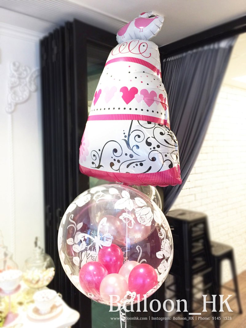 水晶波中波｜小氣球｜ BALLOON HK 氣球專門店