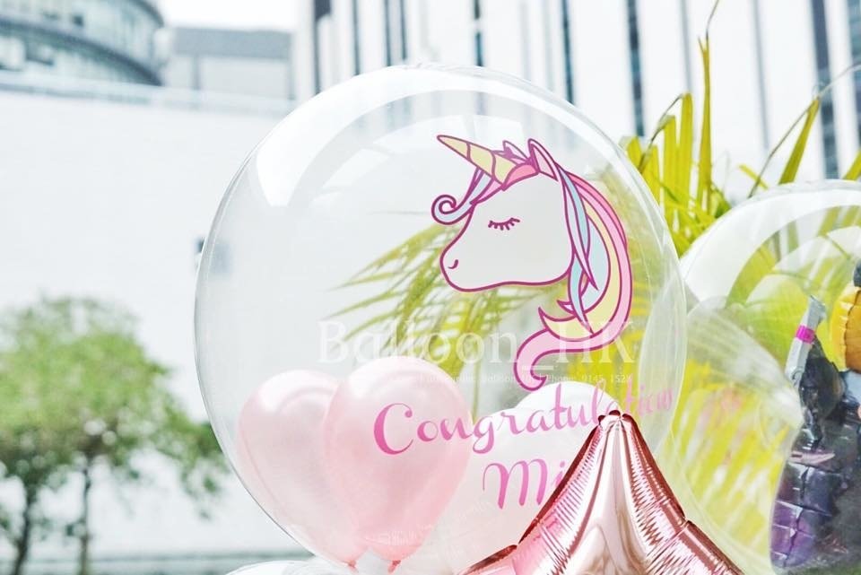 水晶波中波｜畢業氣球｜ Message氣球｜BALLOON HK 氣球專門店