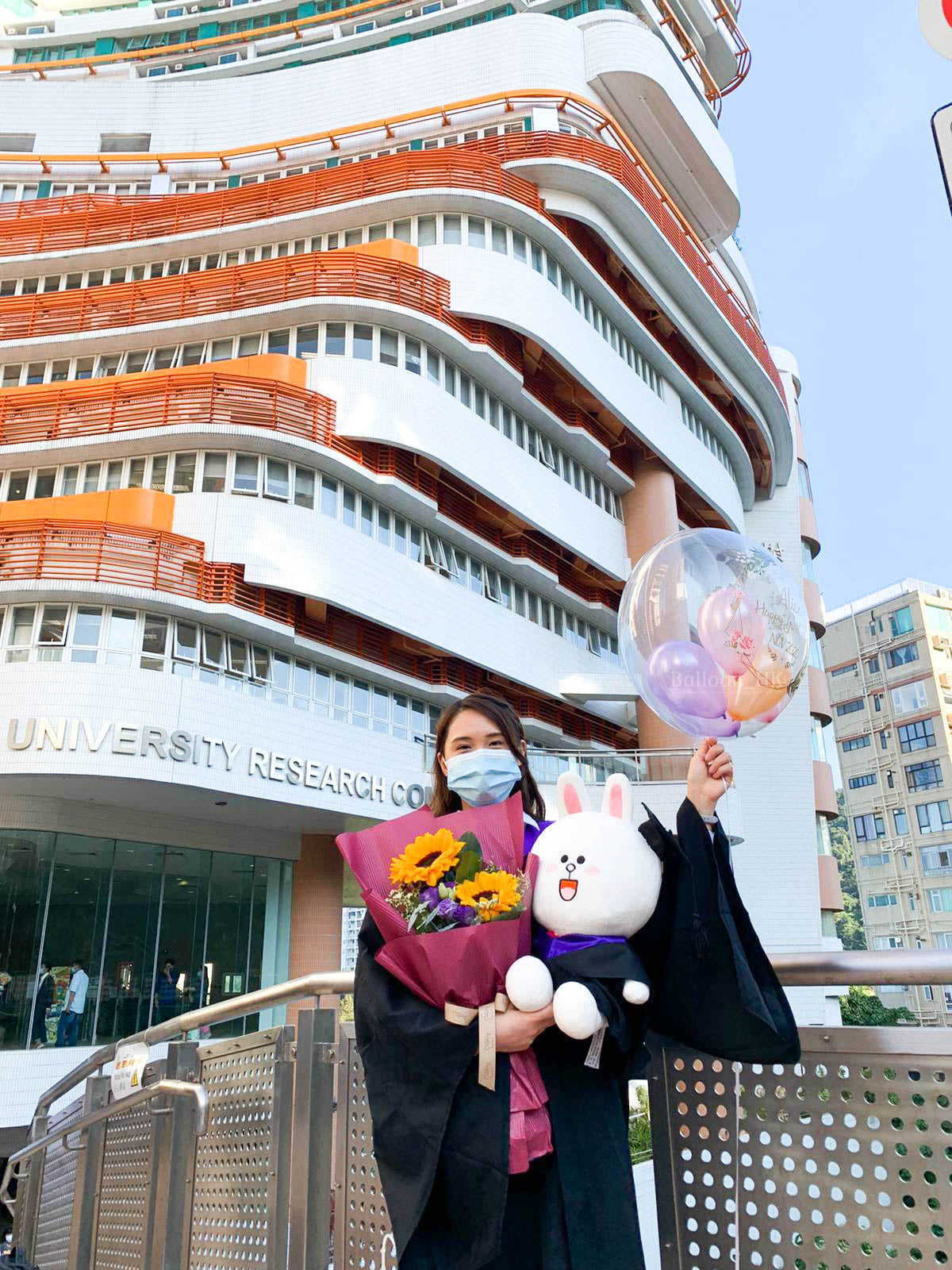 水晶波中波｜畢業氣球｜ Message氣球｜BALLOON HK 氣球專門店