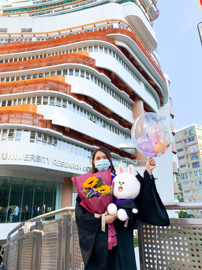 水晶波中波｜畢業氣球｜ Message氣球｜BALLOON HK 氣球專門店