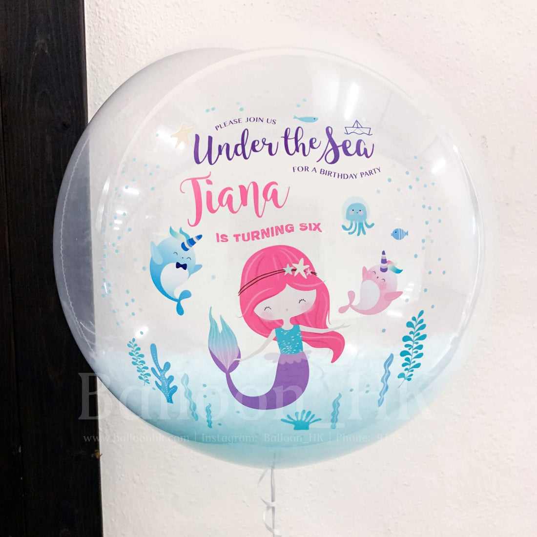 兒童生日氣球|生日派對|Message氣球|Balloon HK