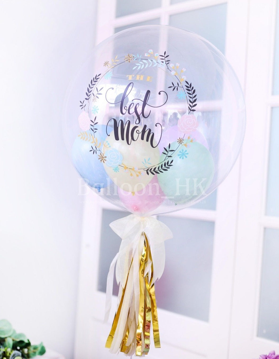 水晶波中波｜父親節氣球｜ Message氣球｜BALLOON HK 氣球專門店