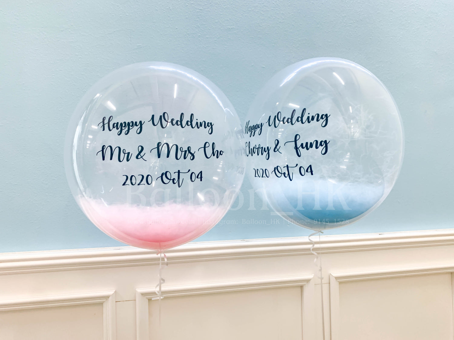 婚禮裝飾氣球｜婚禮氣球｜婚禮佈置｜BALLOONHK 氣球專門店