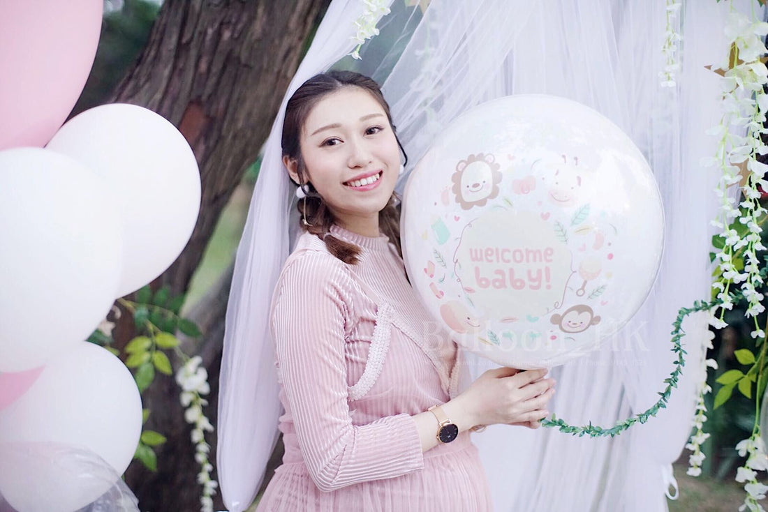 水晶波中橡膠|Message氣球 |BB氣球| BALLOON HK 氣球專門店