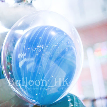 水晶波中橡膠｜ BALLOON HK 氣球專門店