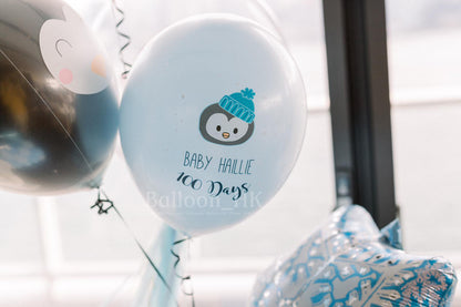 水晶波中橡膠｜百日宴氣球｜BB氣球｜ BALLOON HK 氣球專門店