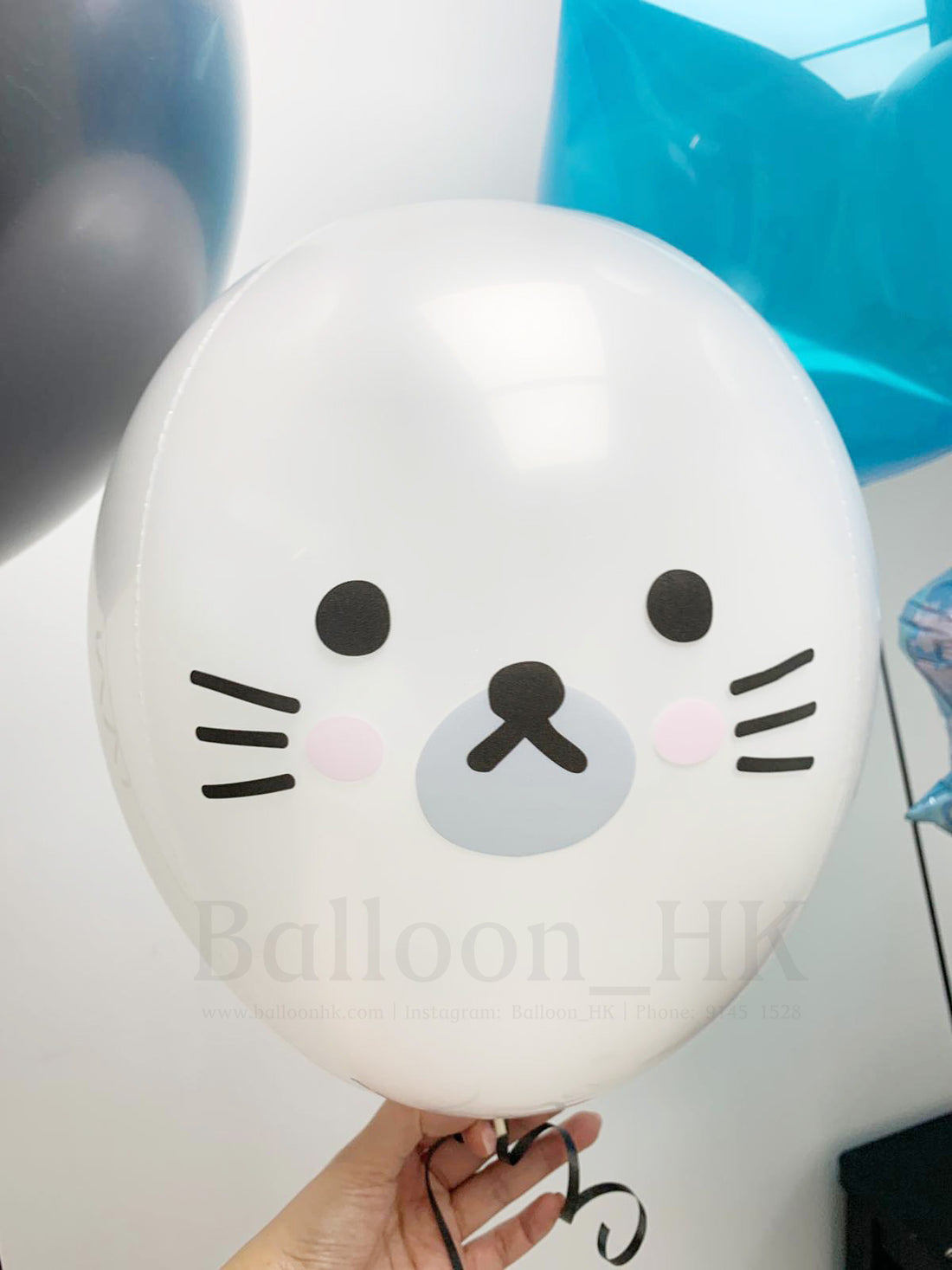 水晶波中橡膠｜BB氣球｜ BALLOON HK 氣球專門店