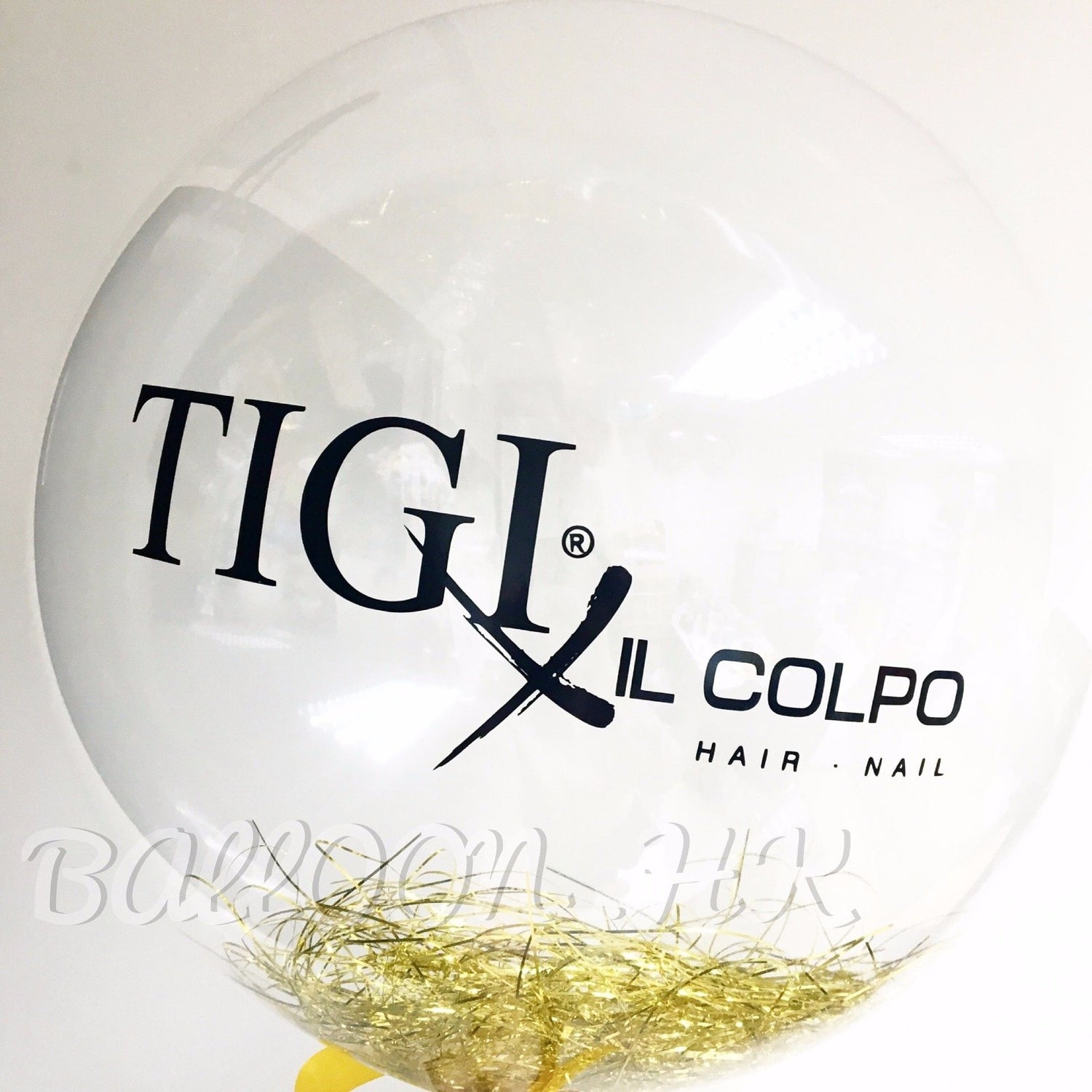 透明閃閃氣球｜Logo印刷氣球｜ BALLOON HK 氣球專門店