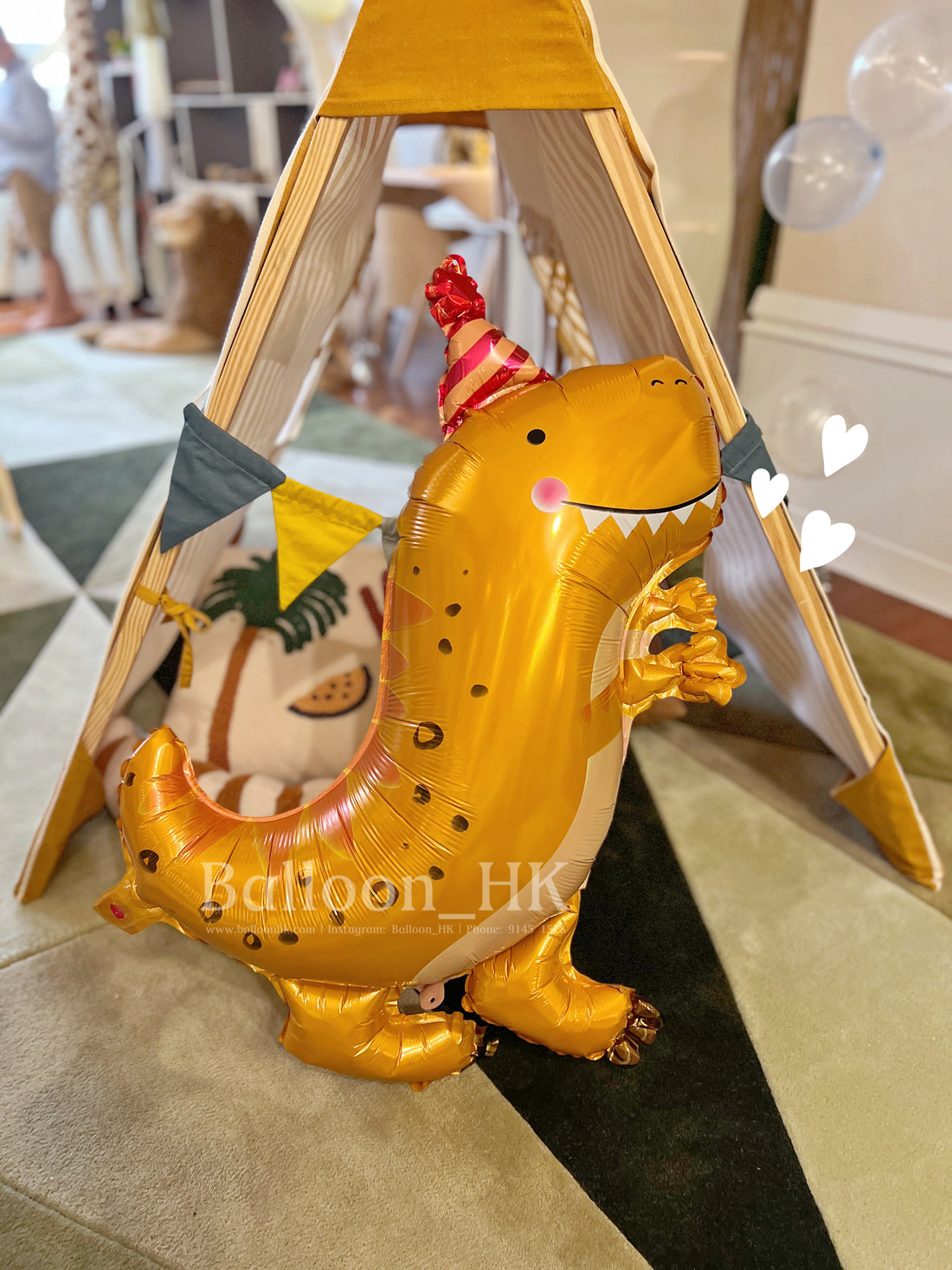 恐龍氣球|氦氣球|錫紙氣球| Balloon HK