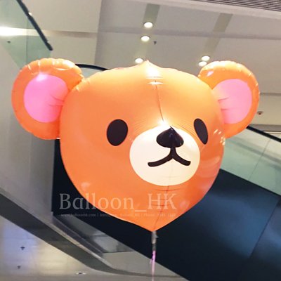 熊仔頭氣球 ｜氦氣球｜錫紙氣球| BalloonHK 