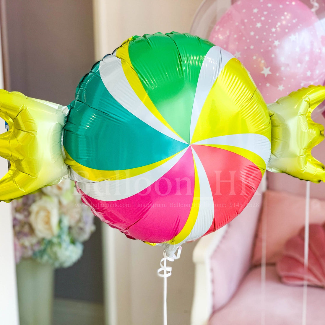 波板糖果 ｜氦氣球｜錫紙氣球| Balloon HK 